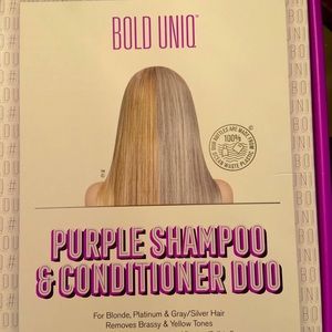 Bold Uniq Purple Shampoo and Conditioner